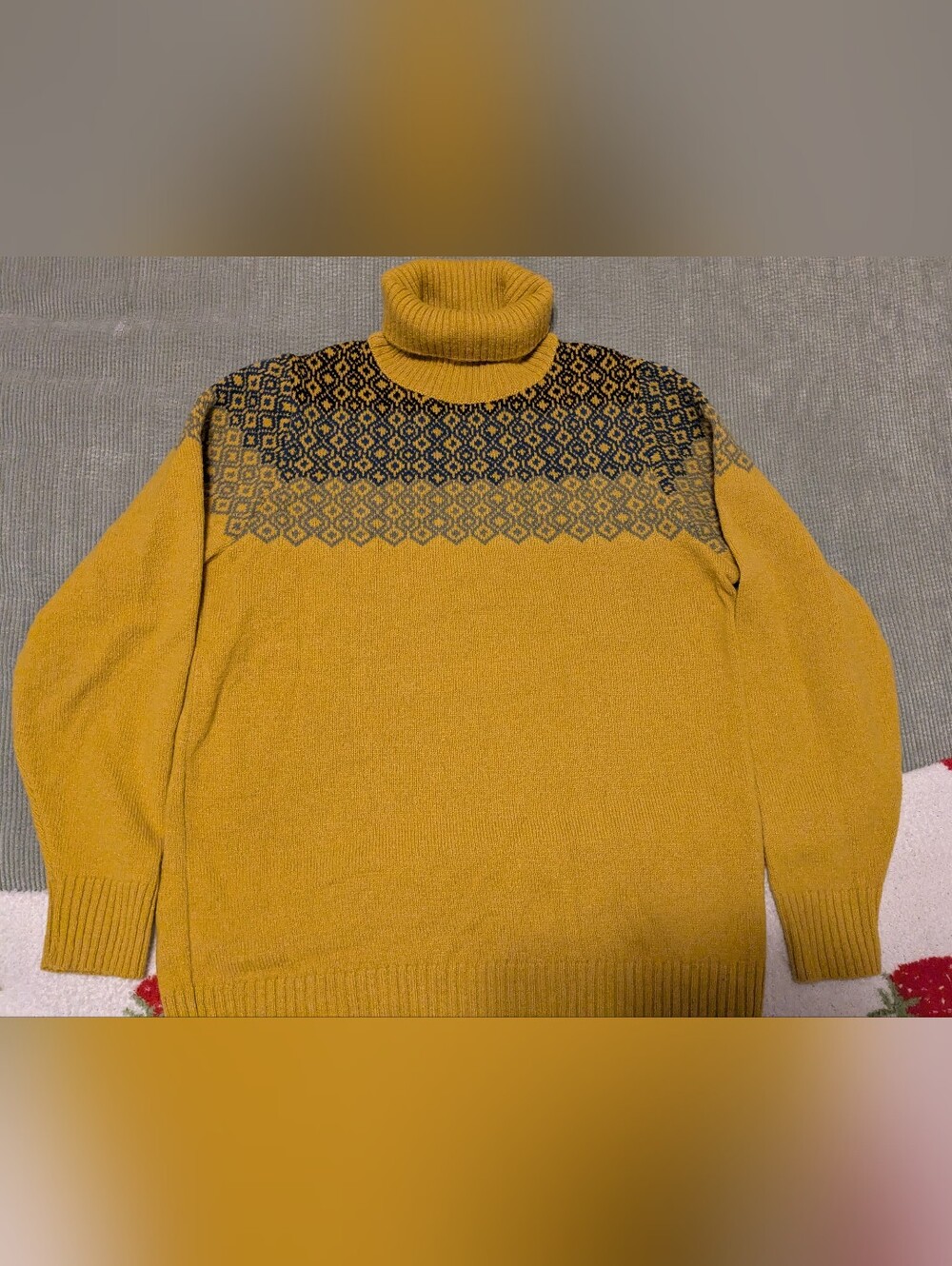 Devold Syvde Wool High Neck Women's Sweater Norwegian size Large